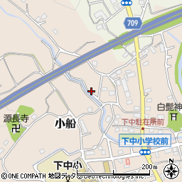 神奈川県小田原市小船627-4周辺の地図
