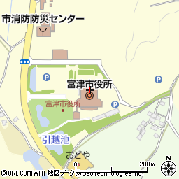 千葉県富津市下飯野2443周辺の地図