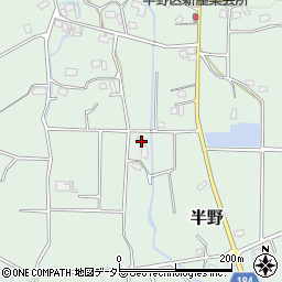 静岡県富士宮市半野413周辺の地図