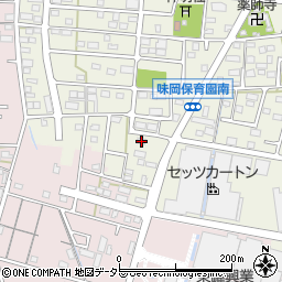 愛知県小牧市文津204周辺の地図