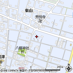 岐阜県羽島市堀津町2400周辺の地図