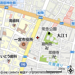 株式会社一宮看板店周辺の地図