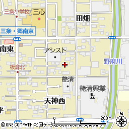 愛知県一宮市三条小辰己22周辺の地図