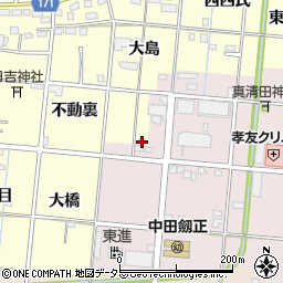 愛知県一宮市大赤見大島39周辺の地図