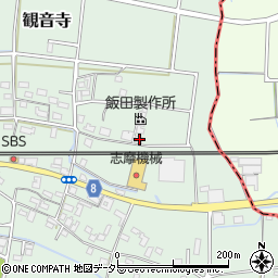 京都府福知山市観音寺521-4周辺の地図
