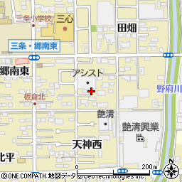 愛知県一宮市三条小辰己11周辺の地図