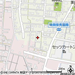 愛知県小牧市文津185周辺の地図
