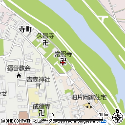 常照寺周辺の地図