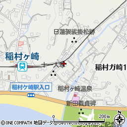 有限会社稲村亭周辺の地図