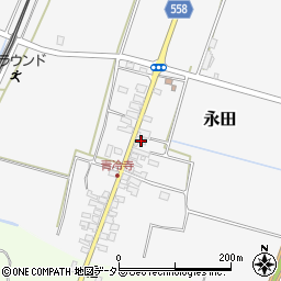 滋賀県高島市永田434周辺の地図