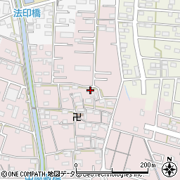 愛知県小牧市東田中2608周辺の地図