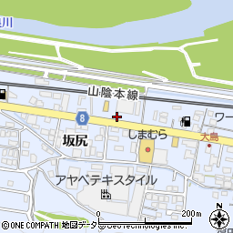 京都府綾部市大島町（畠田）周辺の地図