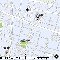 岐阜県羽島市堀津町2230周辺の地図