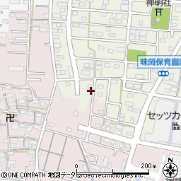 愛知県小牧市文津179周辺の地図