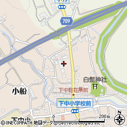 神奈川県小田原市小船641-2周辺の地図