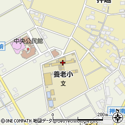 養老町立養老小学校周辺の地図