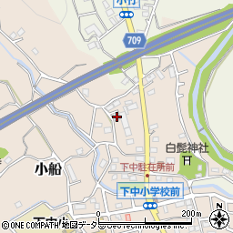 神奈川県小田原市小船641-4周辺の地図