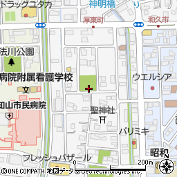 京都府福知山市厚東町周辺の地図