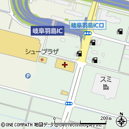 エディオン羽島インター店周辺の地図