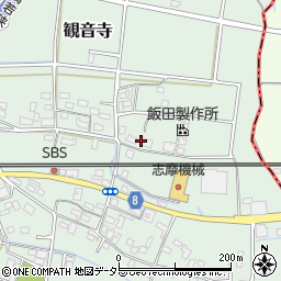 京都府福知山市観音寺532周辺の地図