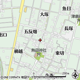 愛知県一宮市千秋町加納馬場長塚2007-2周辺の地図