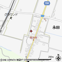 滋賀県高島市永田429周辺の地図