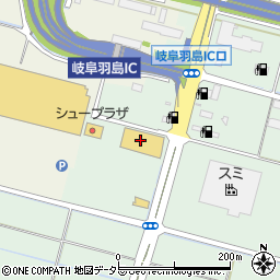 エディオン羽島インター店周辺の地図