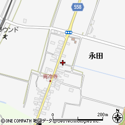 滋賀県高島市永田437周辺の地図