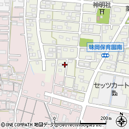 愛知県小牧市文津178周辺の地図