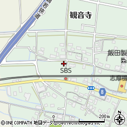 京都府福知山市観音寺557周辺の地図