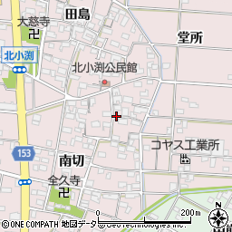 愛知県一宮市北小渕南切1459-2周辺の地図