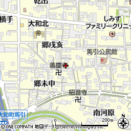愛知県一宮市大和町馬引郷戌亥2189周辺の地図