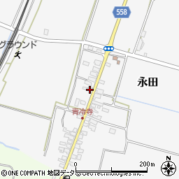 滋賀県高島市永田438周辺の地図