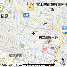 静岡県御殿場市萩原693周辺の地図