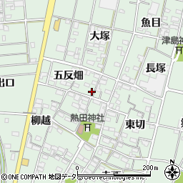 愛知県一宮市千秋町加納馬場長塚2007周辺の地図