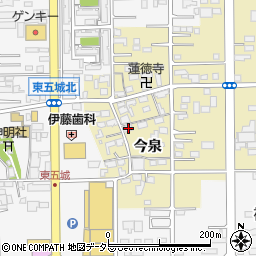 愛知県一宮市三条今泉31周辺の地図