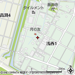 岐阜県大垣市浅西1丁目473周辺の地図