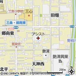 愛知県一宮市三条小辰己13周辺の地図