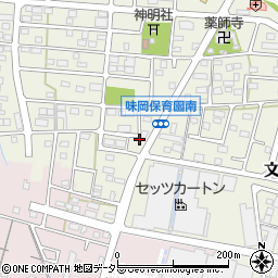 愛知県小牧市文津227周辺の地図