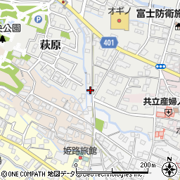 静岡県御殿場市萩原748-2周辺の地図