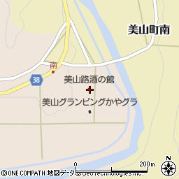 京都府南丹市美山町南新高瀬周辺の地図