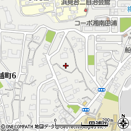 パティオ湘南田浦Ｂ周辺の地図