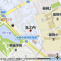 メナード化粧品桃花台代行店周辺の地図
