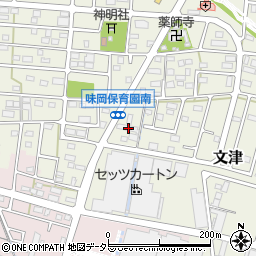 愛知県小牧市文津237周辺の地図