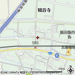 京都府福知山市観音寺555周辺の地図