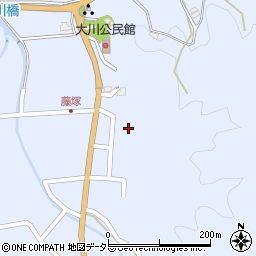 岐阜県瑞浪市陶町大川693周辺の地図