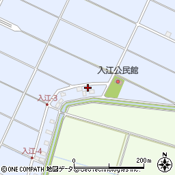 滋賀県米原市入江1447周辺の地図