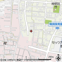 愛知県小牧市文津176周辺の地図