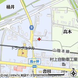 京都府綾部市大島町柳19周辺の地図