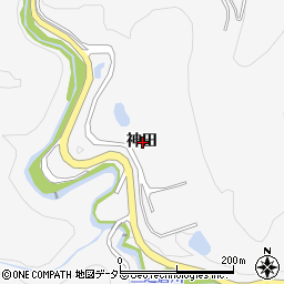 岐阜県多治見市諏訪町神田周辺の地図